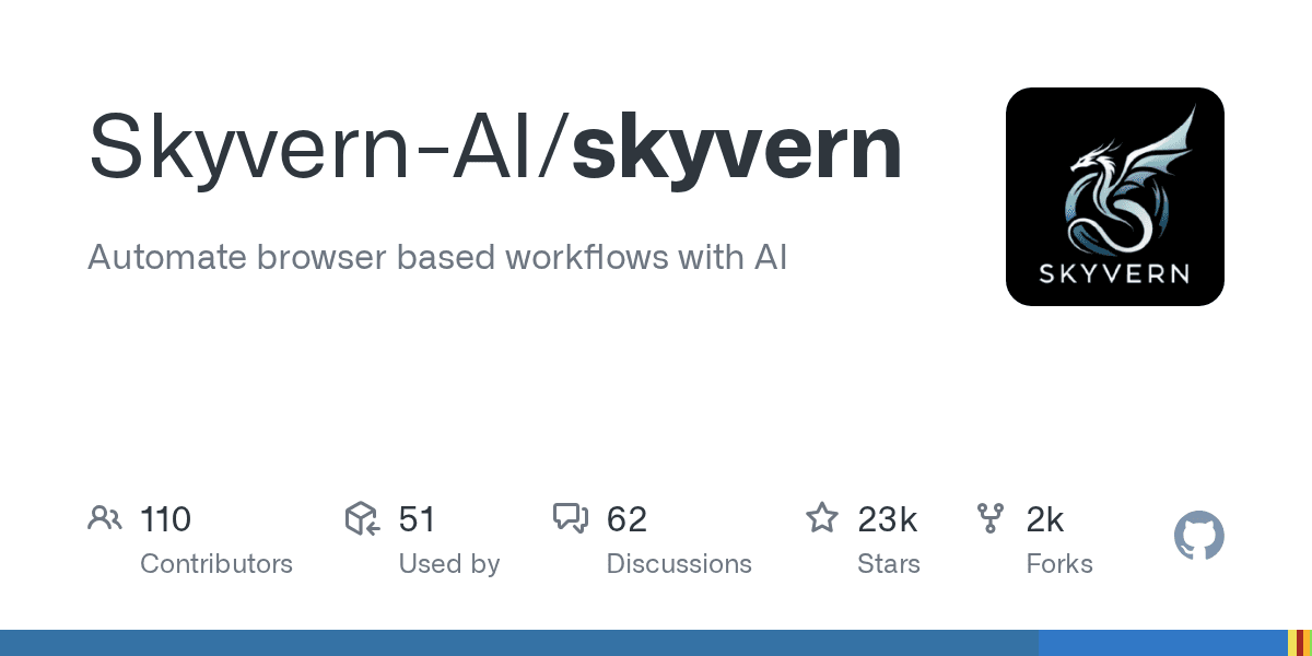 Skyvern GitHub Repository