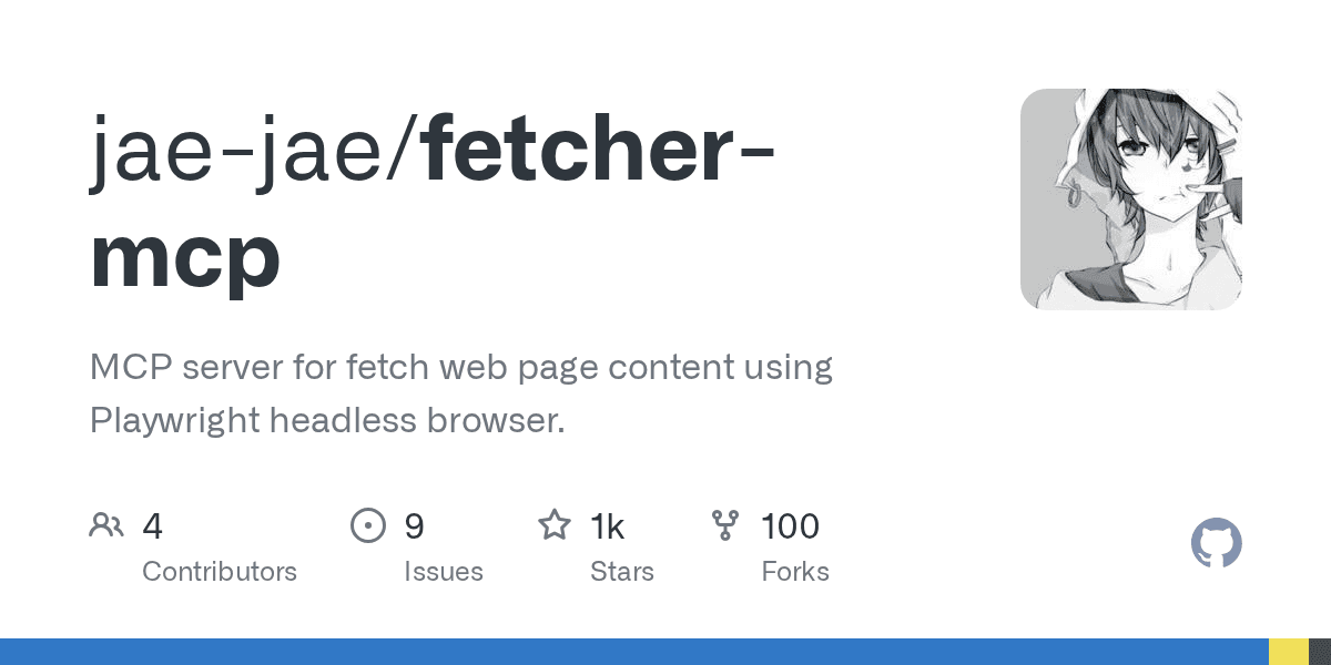 jae-jae/fetcher-mcp