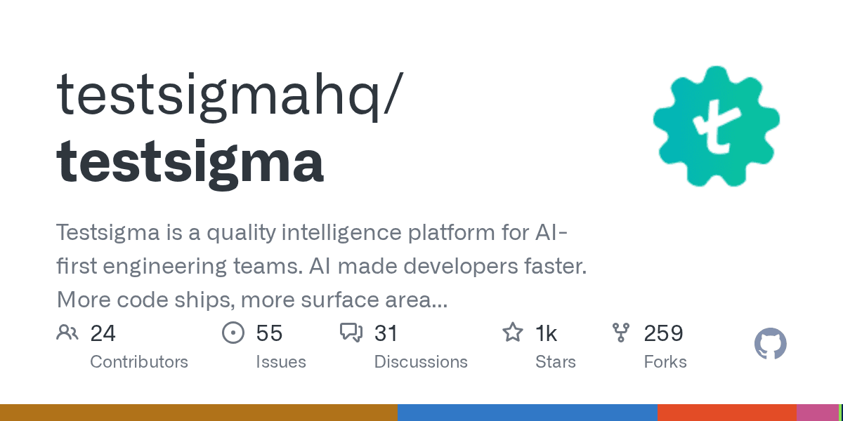 Testsigma GitHub Repository